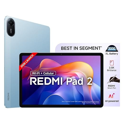 Redmi Pad 2 11" 2.5K WiFi + 4G
